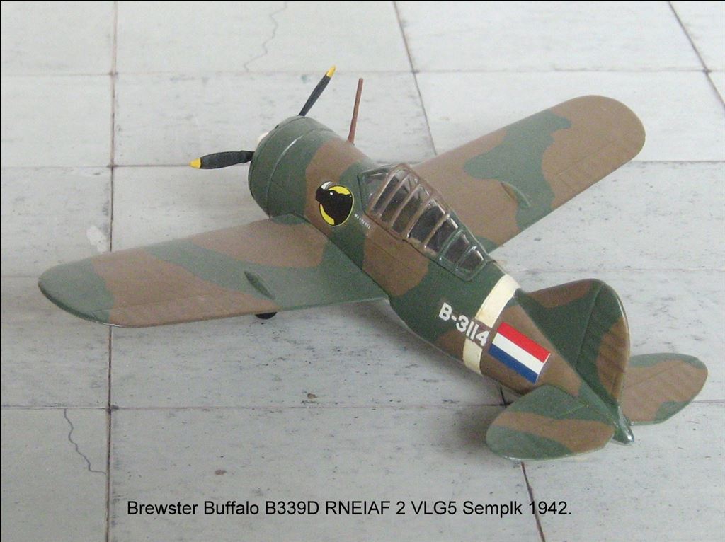 Brewster Buffalo B339D RNEIAF 2 VLG5 Semplak 1942. AKleijn