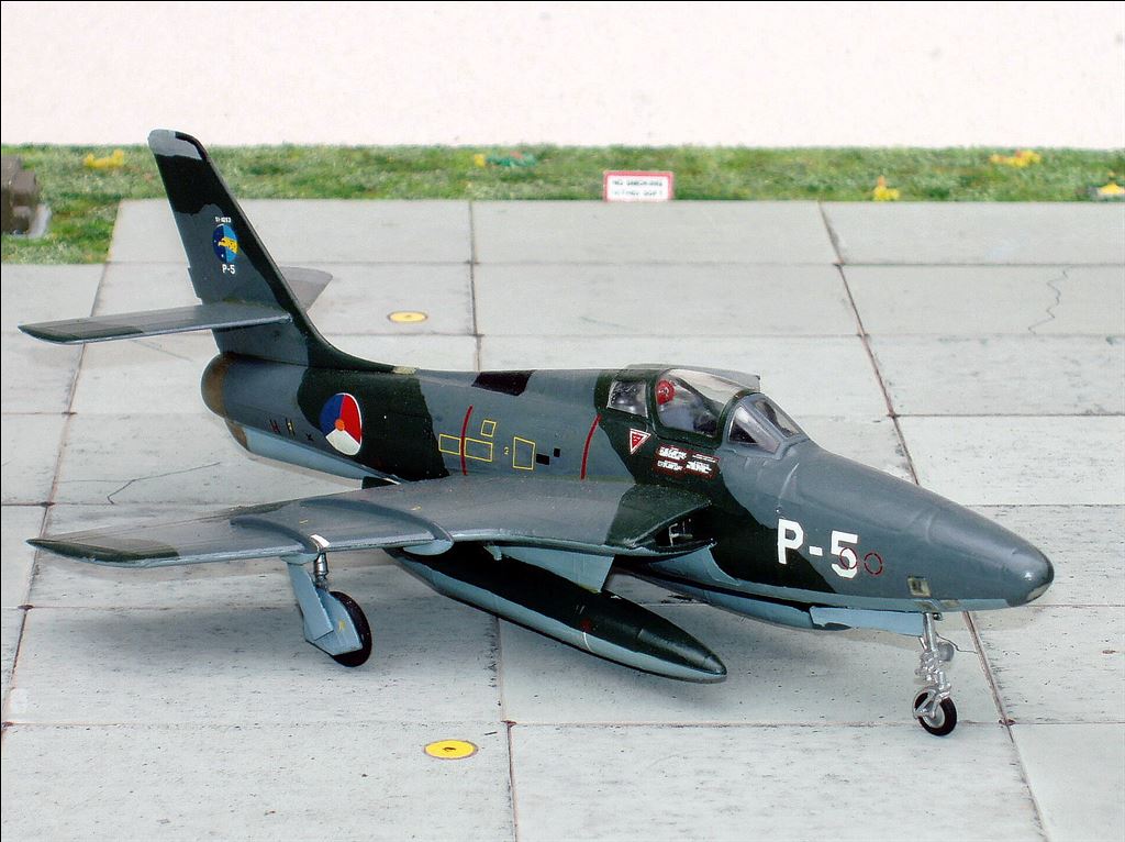 Republic RF 84F Thunderflash 306 Sqn Recon AKleijn
