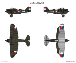 Curtiss Hawk 1 SMALL