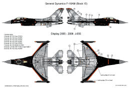 GeneralDynamics F16AM-Display 2001-2004 J016-SMALL