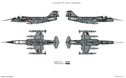 Lockheed TF104G Starfighter-1-SMALL