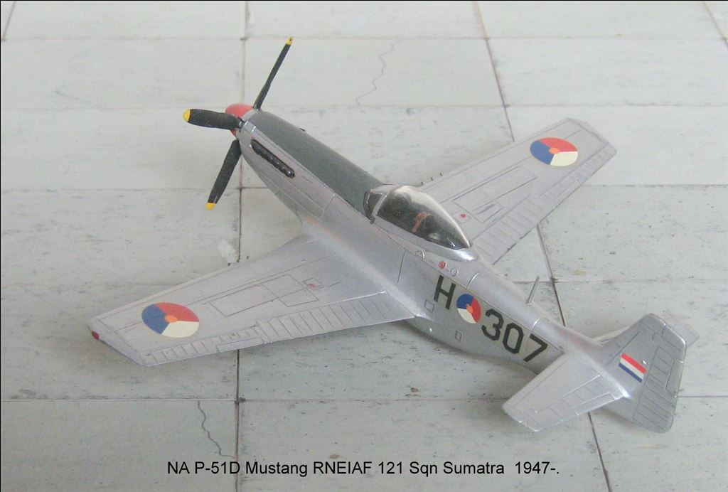 NorthAmerican P 51D Mustang RNEIAF 121 Sqn Sumatra 1947 2 AKleijn