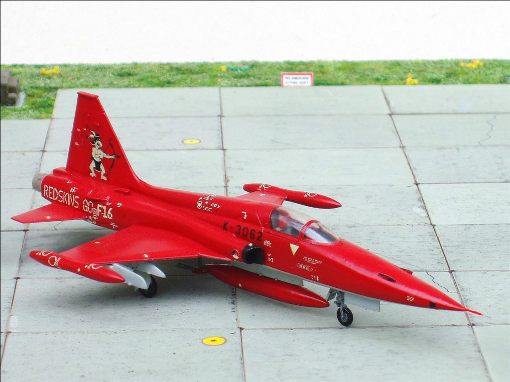 Northrop NF 5A Red skins go F 16 AKleijn