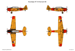 Noorduijn AT-16 Harvard IIB: schema 4 KLu
