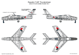 Republic F 84F Thunderstreak Dash4 1957 SMALL