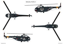 Sikorsky HO4S-3 3-SMALL