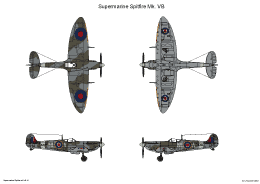 Supermarine Spitfire MkVB-1A-SMALL
