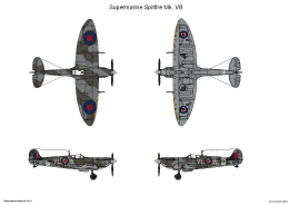 Supermarine Spitfire MkVB-1B-SMALL