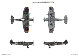 Supermarine Spitfire MkXVIe-RAF.