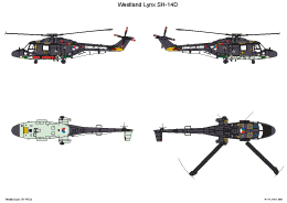 Westland lynx SH 14D SMALL